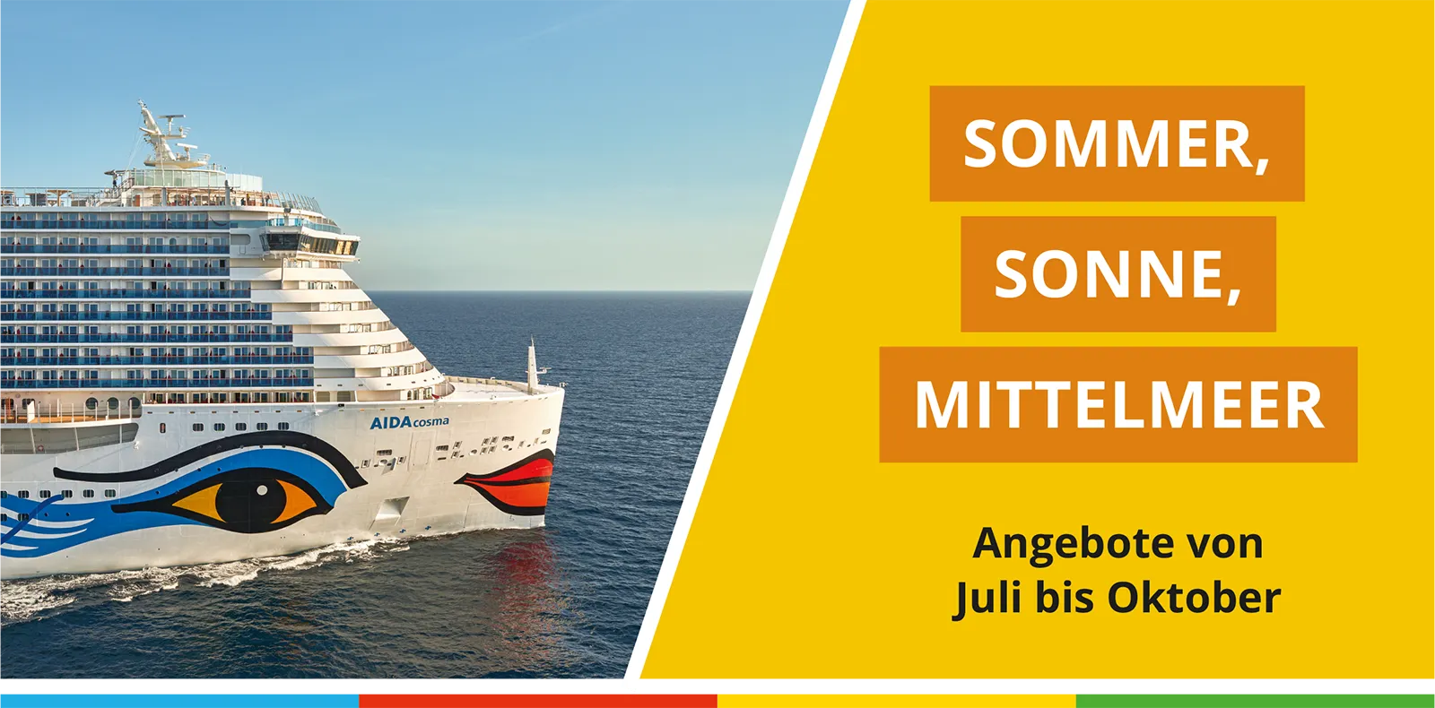 AIDA Sommer, Sonne, Traumurlaub