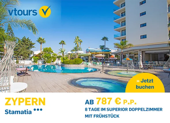Banner vtours - Zypern, Hotel Stamatia
